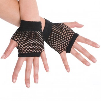 Gloves Short Fishnet Black BUY